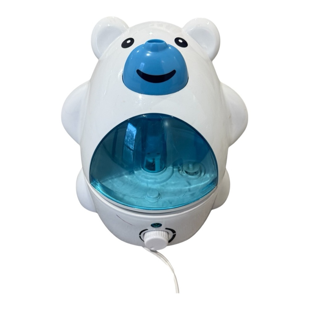 Adorable White and Blue Bear Humidifier